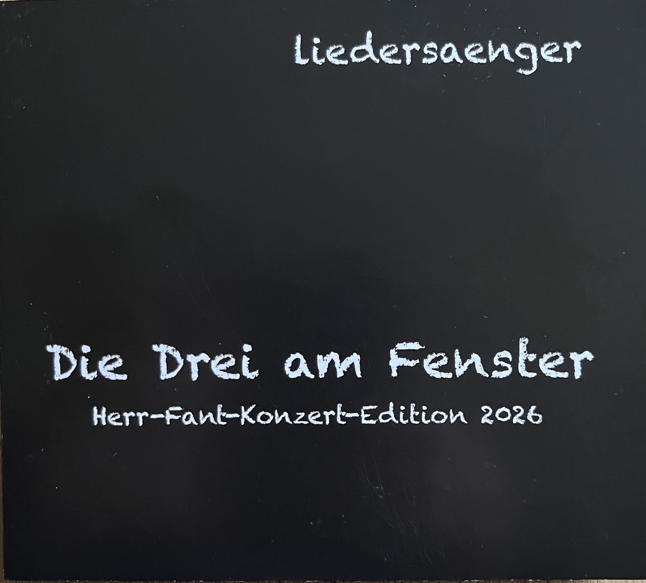 Albumcover: Die drei am Fenster